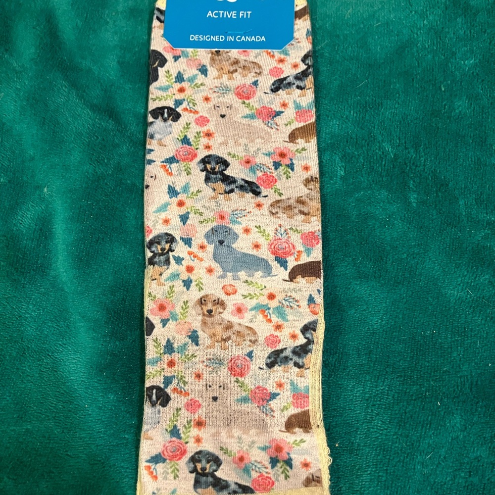 Good Luck Socks Dog Patterned 5-9 size